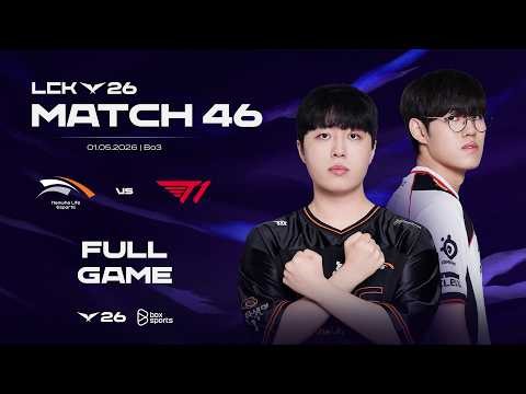 HLE vs T1 | Full Game 1, 2. 3 | Match 46 | 2026 LCK | 05.01.2026
