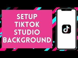 How to Get TikTok Studio Background 2024 | Setup Studio Background on TikTok