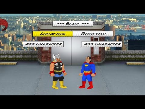 THOR VS SUPERMAN | SUPER CITY | RAWAT KINGDOM