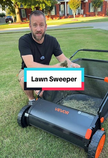 VEVOR Push Lawn Sweeper review and buying guide