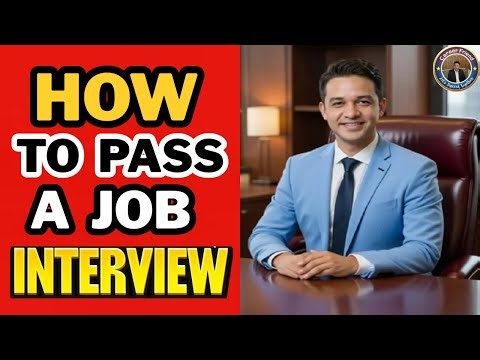 HOW TO PASS A JOB INTERVIEW: TIPS, QUESTIONS & ANSWERS | INTERVIEW PREPARATION