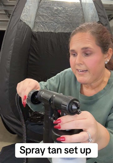 Mom and Daughter Spray Tan Setup Tips