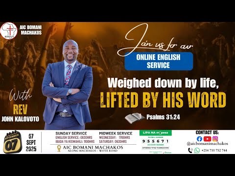 IBADA YA PILI | IBADA YA KISWAHILI || 28TH DEC 2025 || AIC BOMANI MACHAKOS || REV. JOHN KALOVOTO