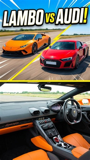 Lambo huracan lambo gallardo vs Audi i8 Audi rs6 Drag Race
