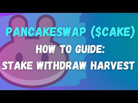 How To Stake Withdraw And Claim Rewards On PancakeSwap ($CAKE) | Step-By-Step Tutorial/Guide