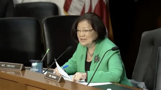 'I think you should stop with your interruptions': Mazie Hirono shuts down Pam Bondi's nonsense during heated exchange in Senate hearing