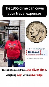 49K views · 478 reactions | The 1965 dime can cover your travel expenses #coin #dime #coincollecting #treasurehunt #rarecoins #travel | HeritCoin | Facebook