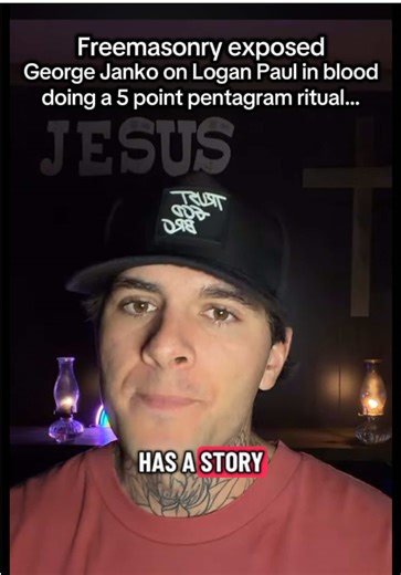 Freemasonry exposed, George Janko on Logan Paul in blood doing a 5 point pentagram ritual pt3…come out from being lukewarm, repent and Pray this 30sec prayer daily and go out and spread the gospel, I rebuke every demonic attack, assignment, strategy or plan on me to be broken in the name of Jesus, to be gone in Jesus name, no weapon formed against me shall prosper, I am covered in the blood of Jesus and the Lord is my Shepard, greater is the one living inside of me than he who is living in the w