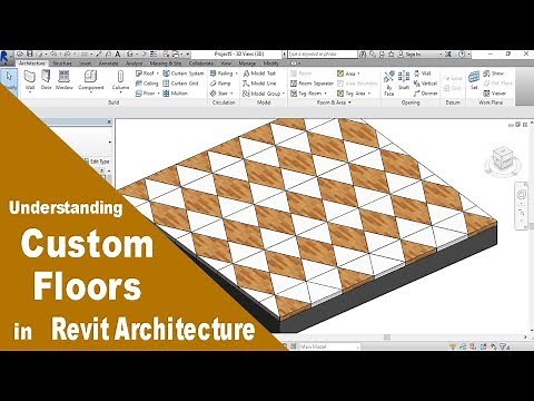 Custom Floor Patterns in Revit Tutorial-How to Create Floor Pattern in Revit-Floor Pattern by Parts