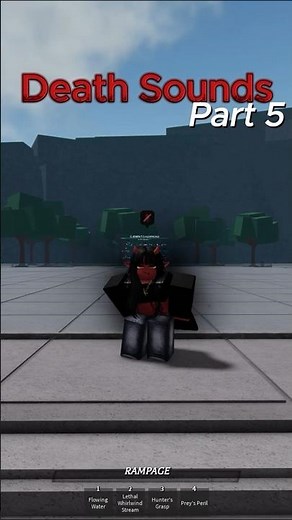 Death Sound P5 #tsbg #robloxstrongestbattlegrounds #roblox #deathsounds