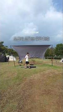 How to Set Up Your Tarp Main Poles Perfectly for Camping Beginners~ feat. Holiday 300D Master Hex...
