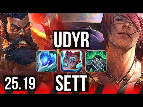 UDYR vs SETT (TOP) | EUW Diamond | 25.19