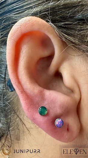 ✨ A lovely spiritual piercing experience for beautiful Edna this...