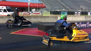 14K views · 71 reactions | Some of the Fastest Skidoo and Polaris Drag Sleds Race at US 131 Motorsports Park! Don't miss the 2019 Amsnow / Super Sled Shootout US 131 Motorsports Park | CycleDrag | Facebook