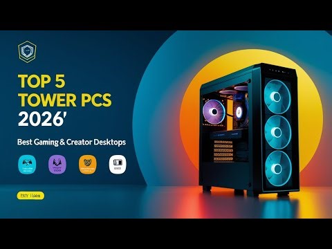 Top 5 Best Tower PCs 2026 – Ultimate Gaming & Creator Desktop Reviews