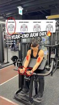 🔸YEAR-END BICEPS BLAST:4 Moves for Peak Arm Pump🔥 #gymtips #armsworkout #armday #fitnesstips #arms