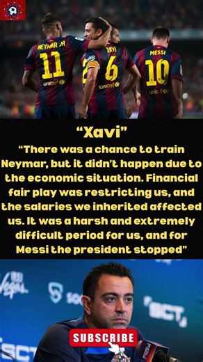 Xavi-“I’ve tried to sign Neymar”👀#xavi #neymarjr #barca #barcafans #barcelona #barcafc #forcabarca