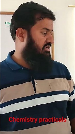 Chemistry practicals