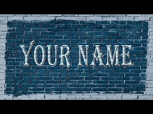 How to create your own Name Wallpaper HD | Photoshop Tutorial