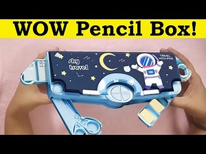 WOW! This Pencil Box Has So Many Features! 😱 | Unboxing & Review | Best Pencil Box for Kids? 🔥