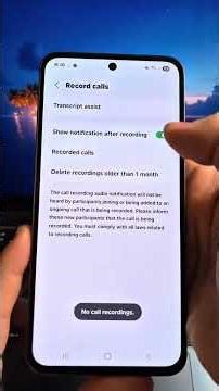 Turn on call recording and turn off wiretapping #android #settings #p...