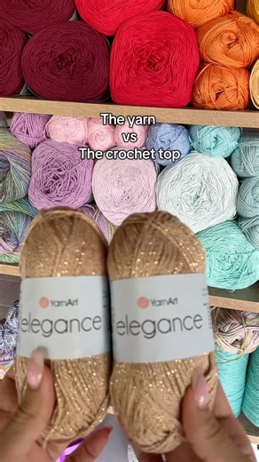 I love sparkly yarn🤩🤩 #crochet #handmade