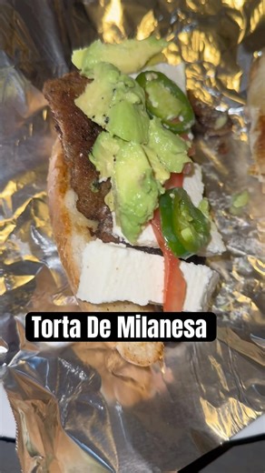 Torta de Milanesa #torta#food#foodie#cookingwithcheeks#shorts