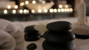 Beautiful Spa Composition On Massage Table Stock Footage Video (100% Royalty-free) 1034803403 | Shutterstock