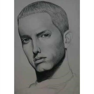 Step by Step Drawing Eminem