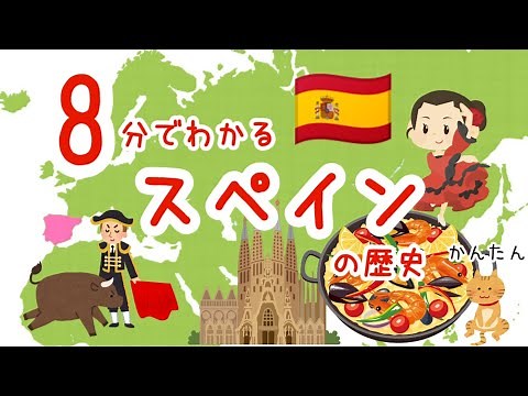 いちばん簡単な【スペイン】の歴史