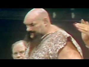 wwf 1980 Ox Baker tv appearance