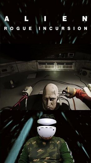 Wow, that's scary! - Alien: Rogue Incursion (VR2) #shorts #vrgames #psvr2