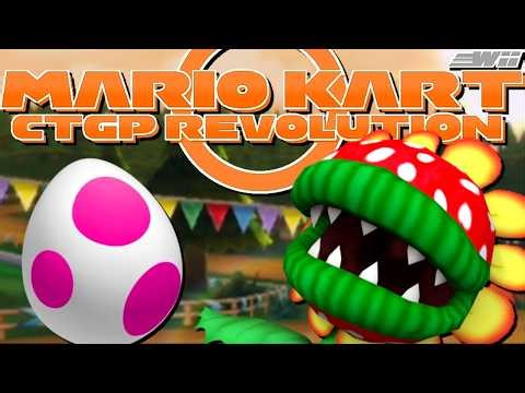 Mario Kart Wii Custom Tracks | Birdo Egg Cup w/ Petey Piranha - Shiruetto Plush Gameplays