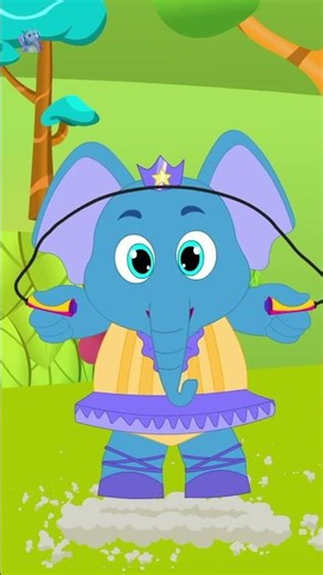 One Fat Elephant, Ek Mota Hathi, Hindi Baby Rhyme #shorts #babyrhymes #kidsvideos #preschool #viral