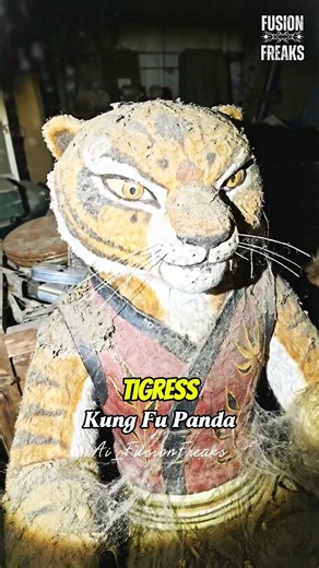 Found the WHOLE Kung Fu Panda Cast in a Dump! 😱 #kungfupanda #shorts