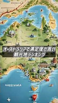 オーストラリアで満足度の高い観光地ランキング #海外 #旅行 #観光 #shorts