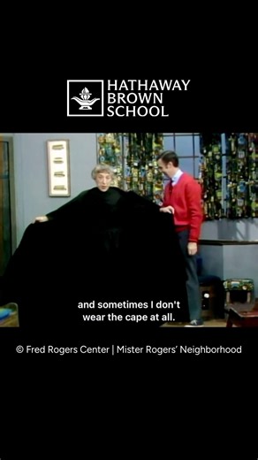 HB alumna Margaret Hamilton, Class of 1921, visited Mister Rogers’ Neighborhood in 1975 to talk about her iconic role as the Wicked Witch of the West — and the magic of dressing up! 💛🤎 Join the HB community on Sunday at 1:00, November 9, for a special screening of The Wizard of Oz! Register at hb.edu/oz | Hathaway Brown School