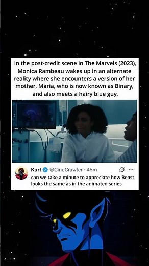 Beast makes an appearance #xmen