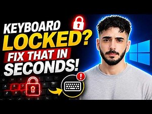 Keyboard Locked on Windows 10/11? Fix That in Seconds!