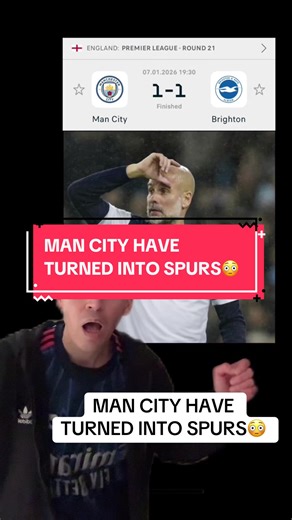Man City vs Spurs: A Surprising Turn of Events