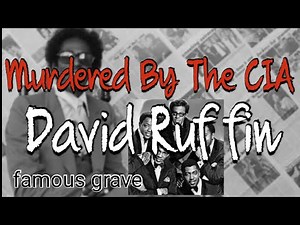 Celebrity Grave of David Ruffin. The Temptations. Murdered By the CIA.