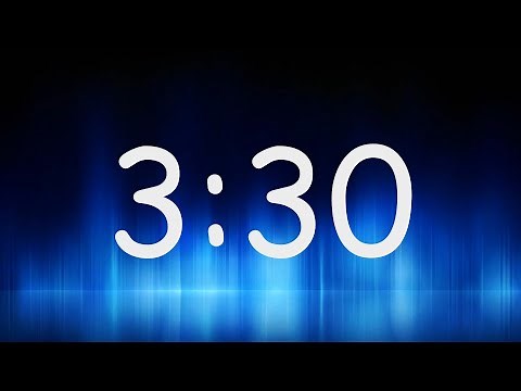 3:30 Minutes Timer / Countdown from 3min 30sec