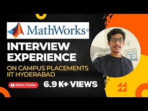 Mathworks | EDG & Software Engineer | Interview Experience | On campus
