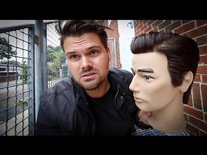 Business Haircut Tutorial for Men | Slicked Back Side Part Mens Hair Style | MATT BECK VLOG 59