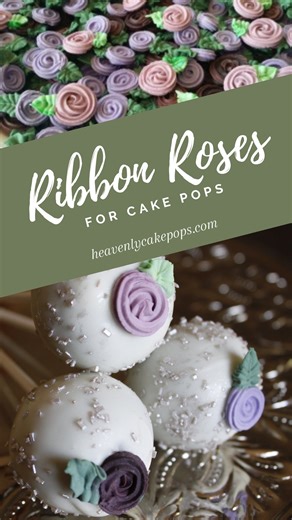 Cake pops topped with the sweetest ribbon roses 🌹 These delicate details are easier than they look! We roll perfectly sized cake pop centers using the Easy Roller (our go-to for consistency every time 🙌), then finish them off with simple royal icing florals. From smooth rolling to beautiful finishing touches, the Easy Roller makes it all easier. 👉 Easy Roller: https://heavenlycakepops.com/shop/ #cakepops #buttercreamflowers #ribbonroses #cakepopdecorating #easyroller #bakingtools #heavenlycak