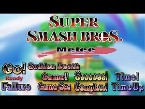 Super Smash Bros Melee - All Announcer Voice Clips