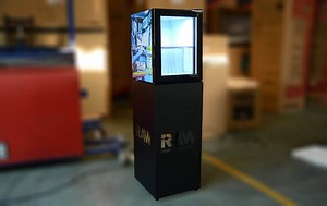 Attractive Branded Mini Fridge with Stand / Display Pedestal