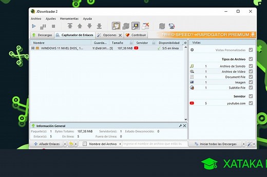JDownloader: 27 funciones y trucos para exprimir al máximo el gestor de descargas