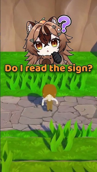 This sign can't stop me! I CAN'T READ!
