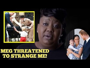 Meg THREATENED TO STRAN*GLE Me! Archie & Lilibet's Nanny Dishes Dirt On Sussexes in EXPLOSIVE REVIEW | Efdewe